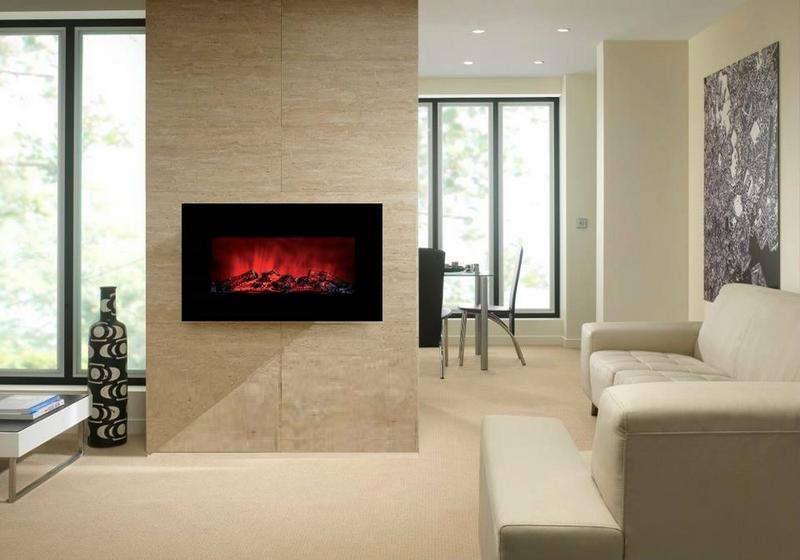 Wall Mount Fireplace Design