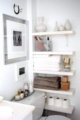 25 Amazing IKEA Small Bathroom Storage Ideas