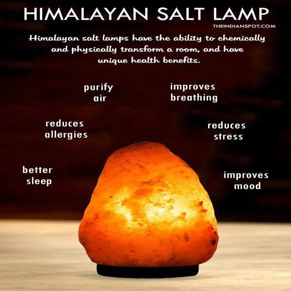 Advantages of the Himalayan salt lamp
