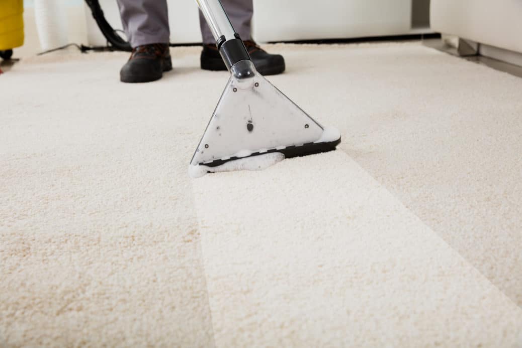 Sanitize Your Baseboard and the Carpet Beneath