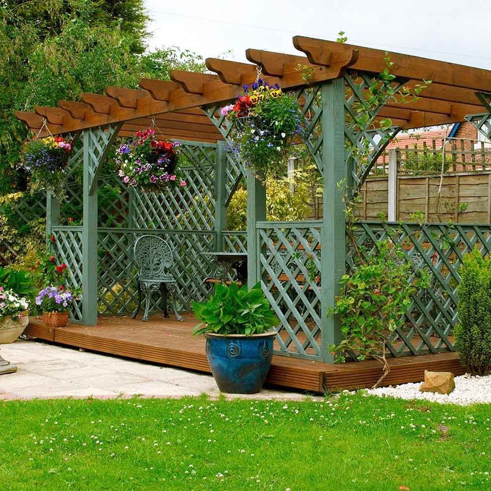 Decking and Pergolas Also Offer a Level of Privacy