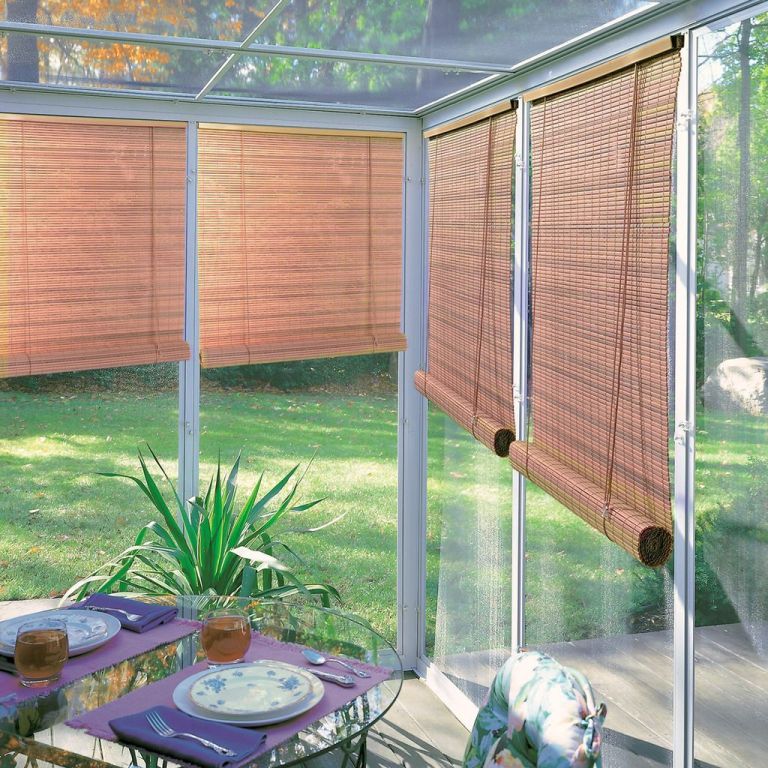 Using Outdoor Blinds for Decor