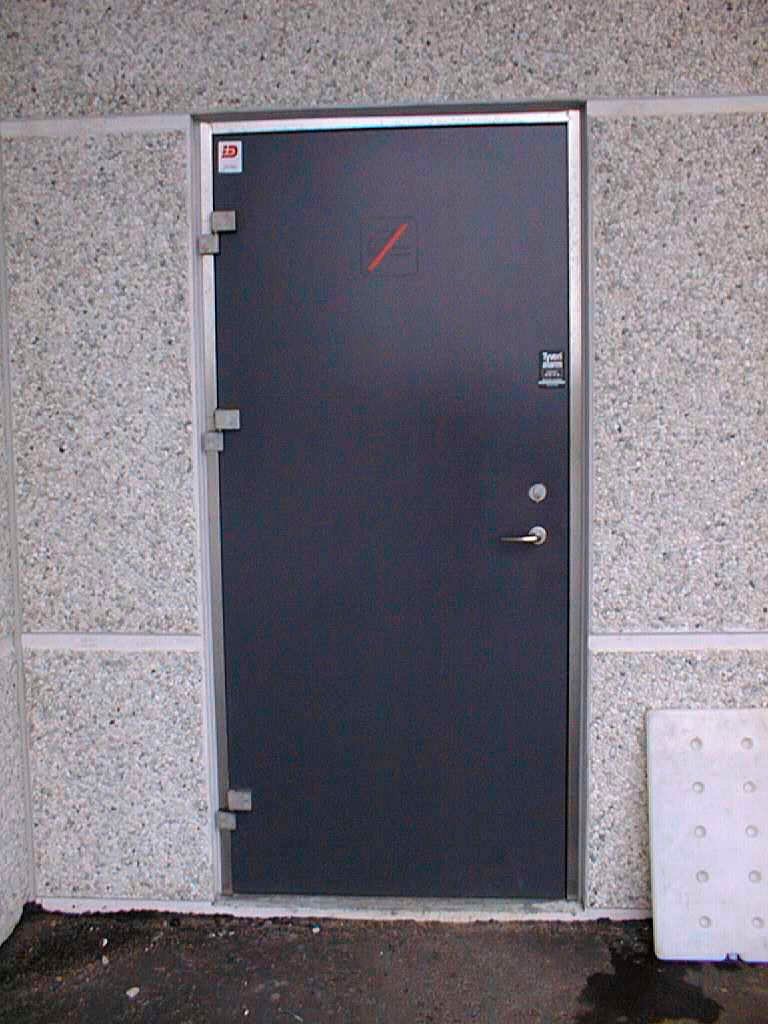 Industrial Metal Door