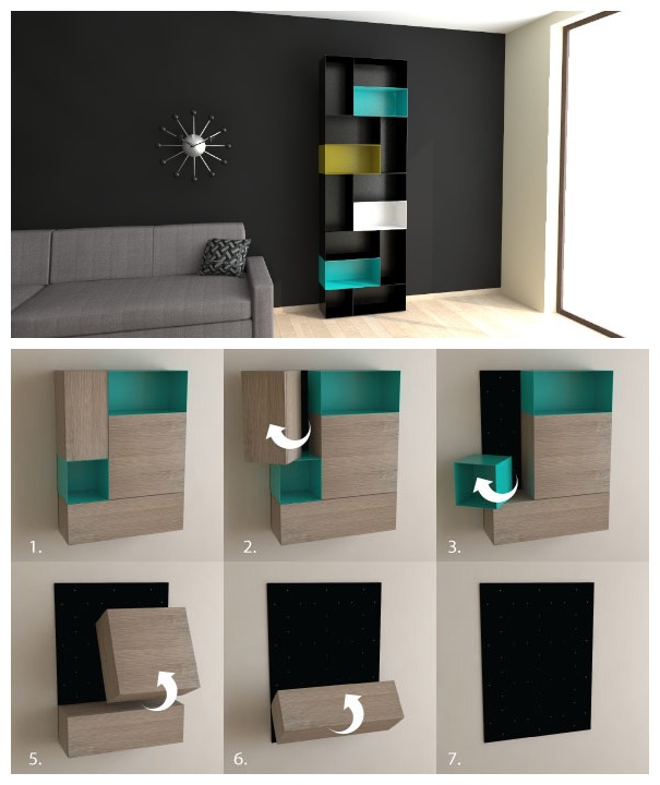 YaCUBE Magnetic Modular Furniture