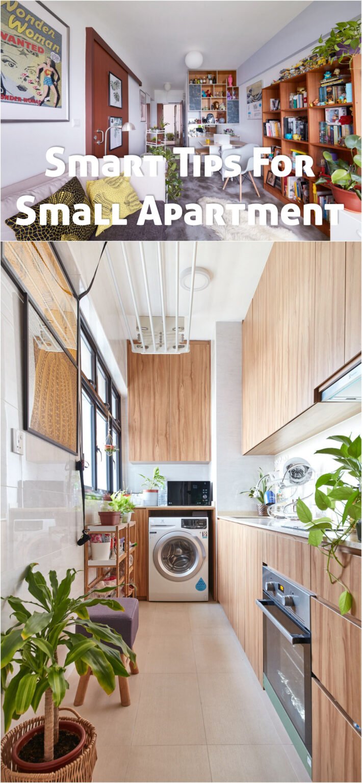 15 Smart Tips For Small Apartment Organizing Ideas   Small Apartment 710x1536 