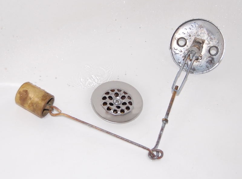 Diy How To Plug Your Bathtub Drain, What To Use Cover Bathtub Drain