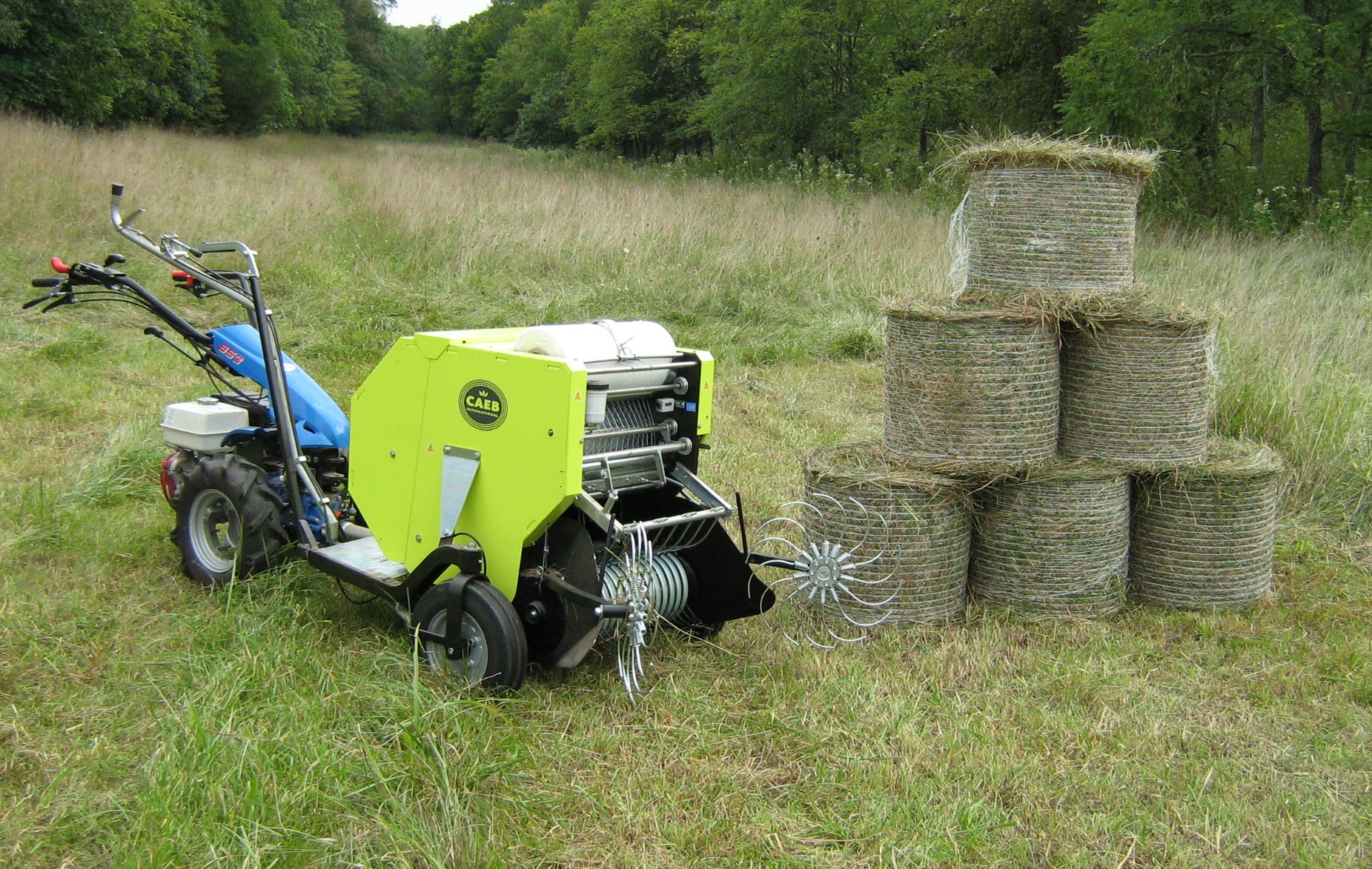 Why You Need A Mini Round Baler In The Backyard Wow Decor
