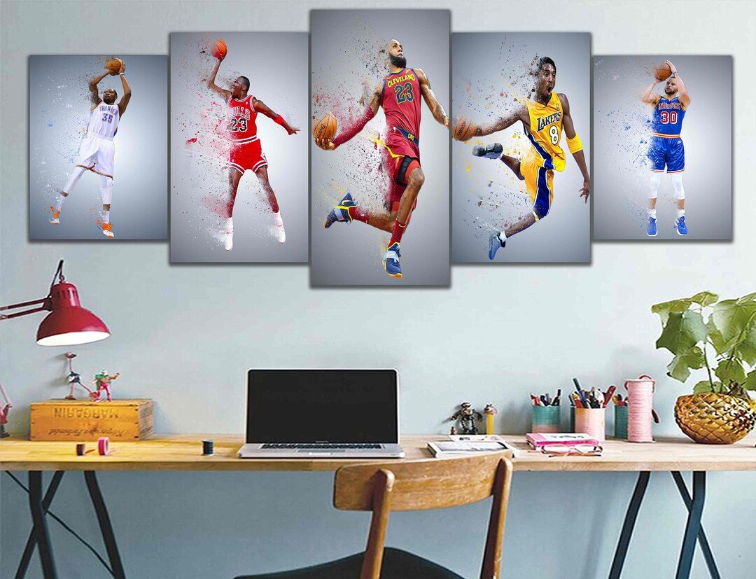 Steps to Decorate Your Room with Basketball Player Photos · The Wow Decor