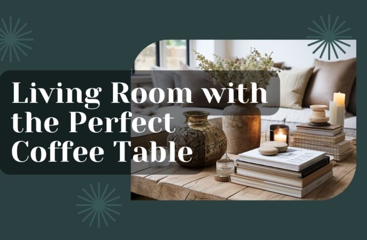 Living Room with the Perfect Coffee Table