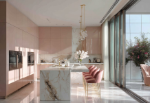 Pink Kitchen Cabinets Actually Genius or a Trend You Will  Instantly Regret Pink Kitchen Cabinets