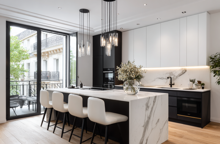 Black and White Kitchens