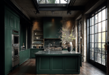 The Allure of Dark Green Kitchen Cabinets Revealed Dark Green Kitchen Cabinets